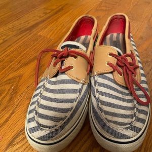 Sperry’s Red White and Blue Loafers